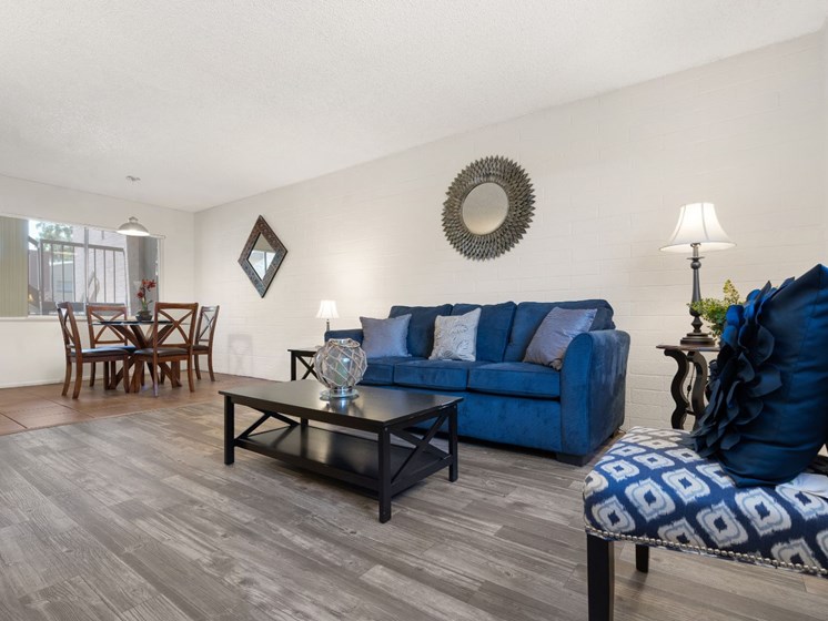 Living Room at Copper Creek in Tucson, AZ